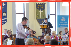 Eastbourne charity concert for the Children's Respite Trust is held by Sussex Strings in Willindon