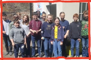 Pupils from Holmewood House School in Tunbridge Wells visit Children's Respite Trust in Uckfield