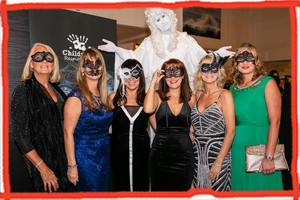 Guests at the Children's Respite Trust Charity Masquerade Ball 2019 in East Sussex