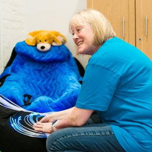 East Sussex Charity, the Children's Respite Trust's Volunteer Support-Worker Anne-Marie Prescott