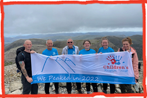 Children's Respite Trust The Three Peaks Challenge 2022 Team