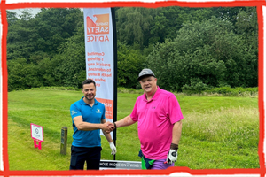 The 10th Annual Charity Golf Day with Simple Safety Advice and the Children's Respite Trust.