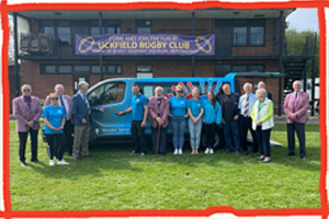 Uckfield Children's Charity Finally Funds New minibus for disasble children