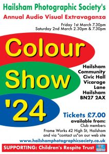 Hailsham Photgraphic Society support teh Children's Respite Trust with their Annual colour show