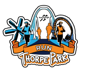 Enjoy the thrill of thorpe park in this unique race